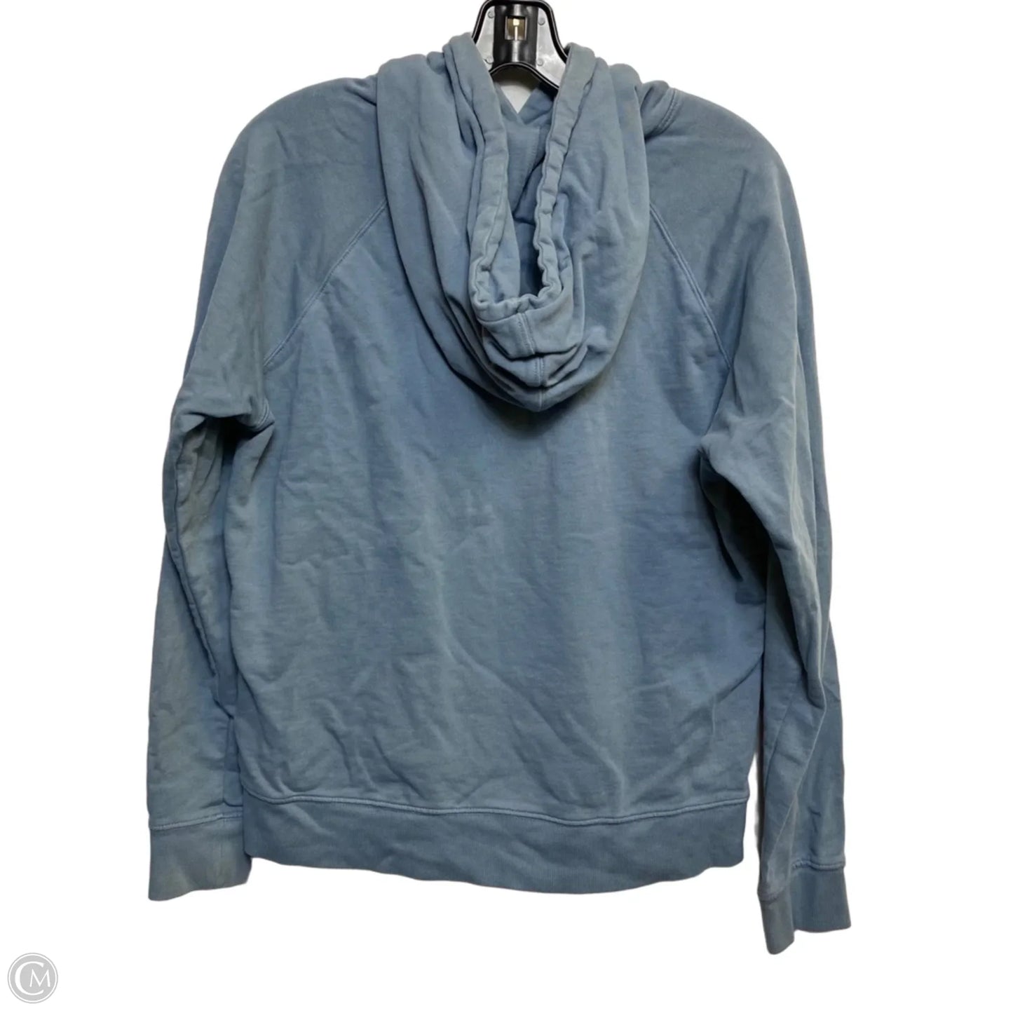 Athletic Sweatshirt Hoodie By Patagonia In Blue, Size: L