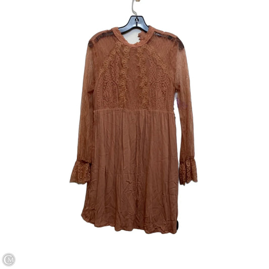 Dress Casual Short By Altard State In Brown, Size: M