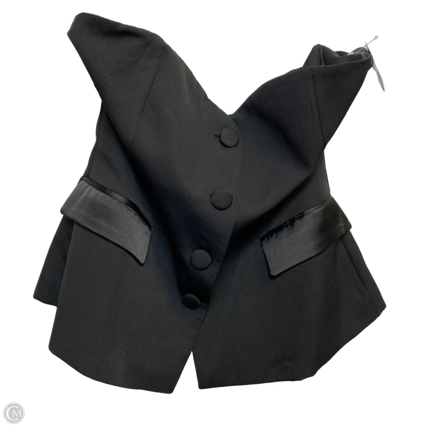 Top Sleeveless By Versona In Black, Size: Xl