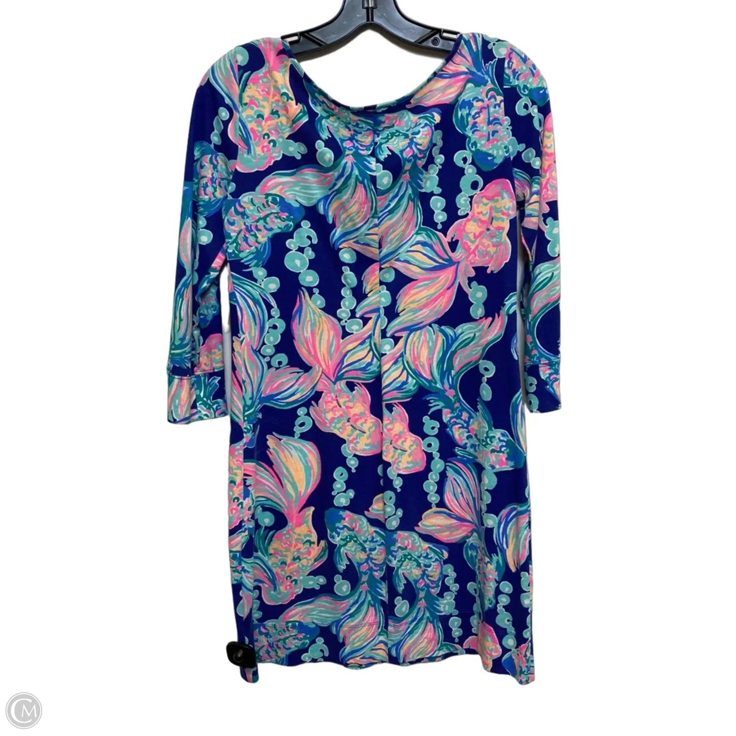 Dress Designer By Lilly Pulitzer In Blue & Pink, Size: Xs