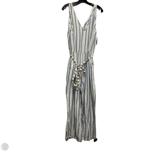 Jumpsuit By A New Day In Blue & Cream, Size: Xl