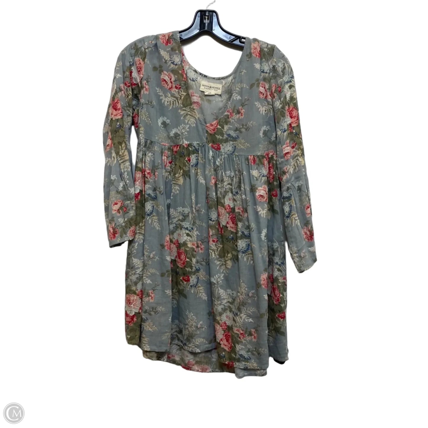 Dress Casual Short By Ralph Lauren In Green & Pink, Size: S