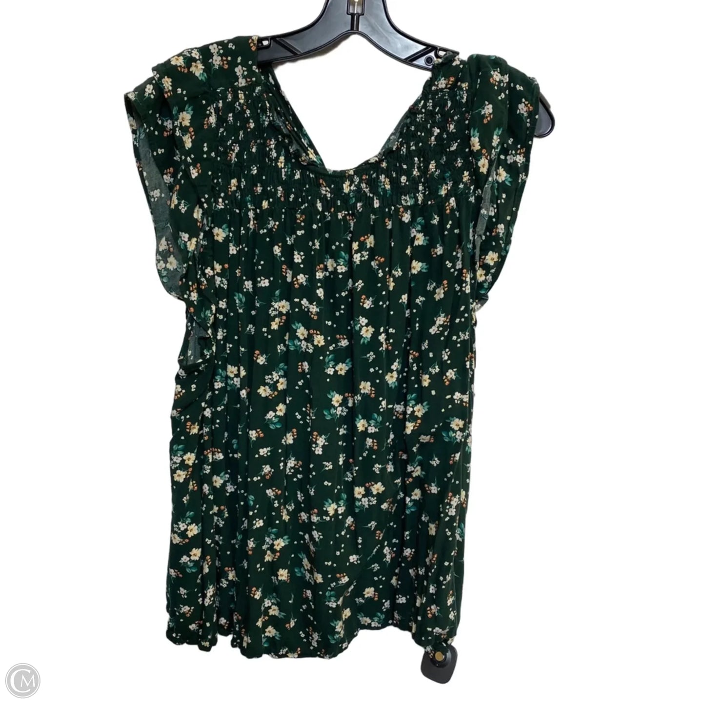 Top Sleeveless By Old Navy In Green, Size: Xxl