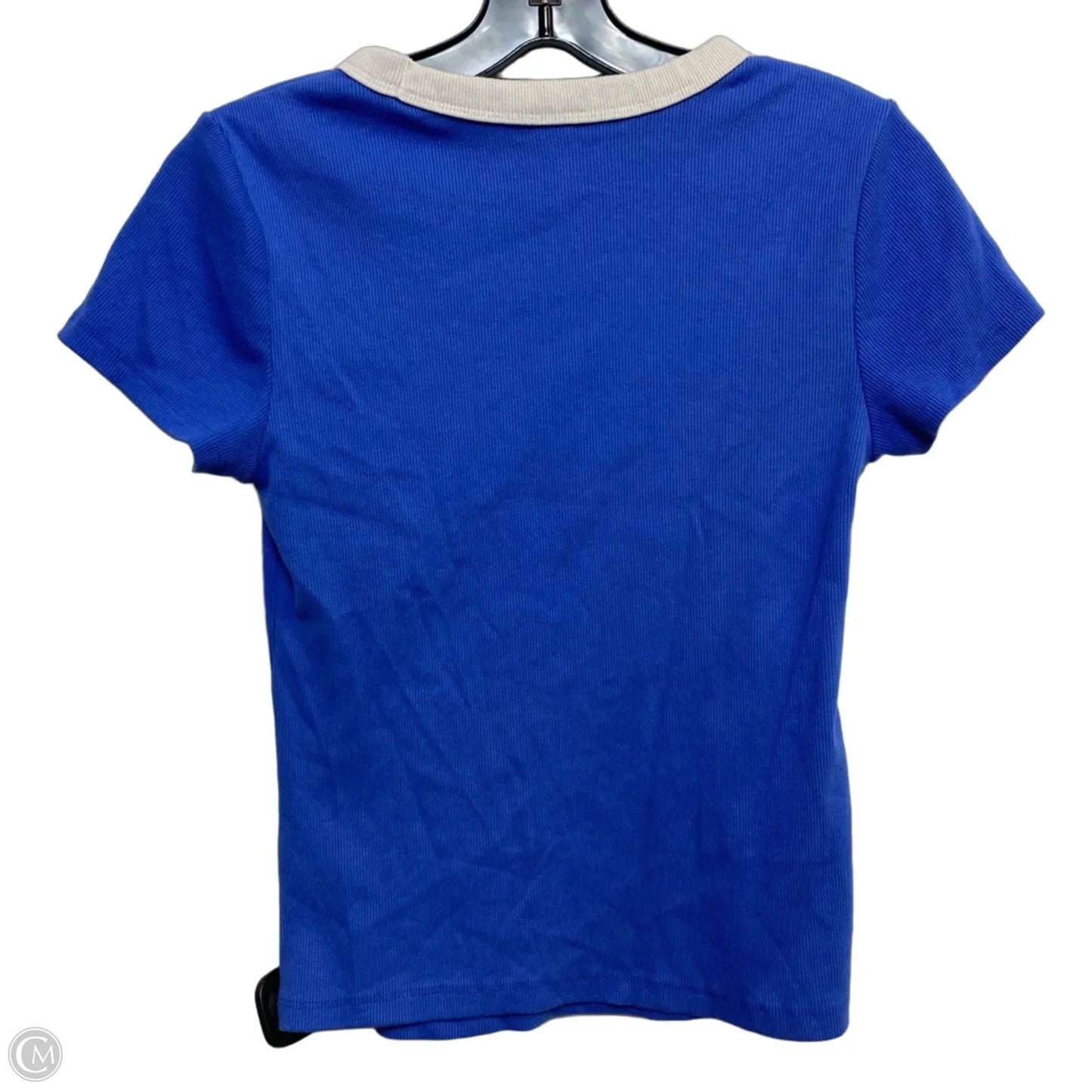 Top Short Sleeve By Old Navy In Blue, Size: M