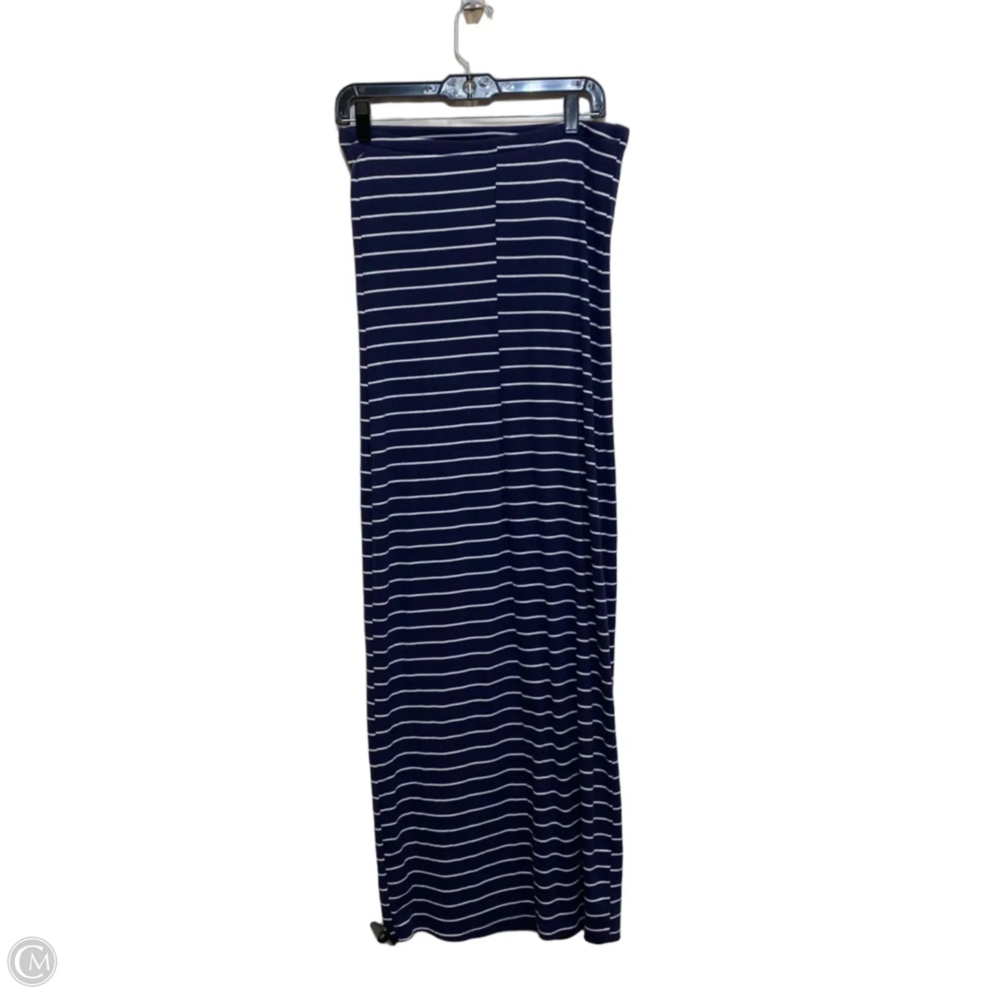 Dress Casual Maxi By A New Day In Blue & White, Size: M