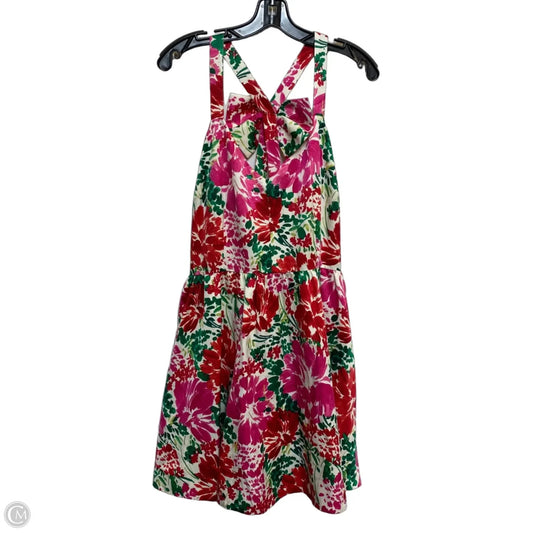 Dress Designer By Vineyard Vines In Green & Pink, Size: Xl