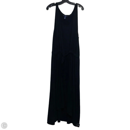 Dress Casual Midi By Gap In Black, Size: Xl