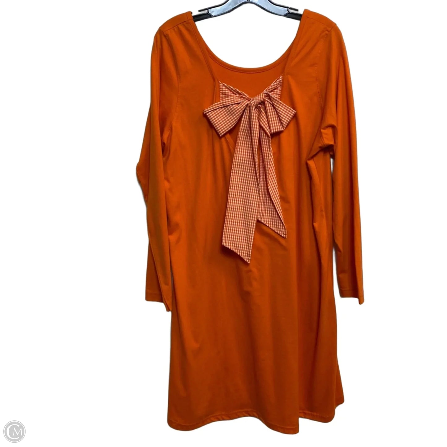 Dress Casual Short By Ellie o In Orange, Size: Xl