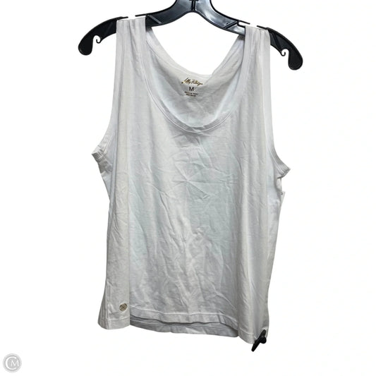 Top Sleeveless Designer By Lilly Pulitzer In White, Size: M