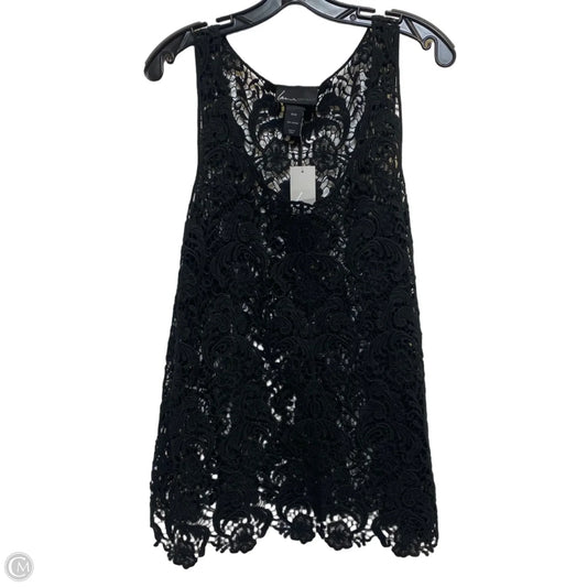 Top Sleeveless By Lane Bryant In Black, Size: 1x