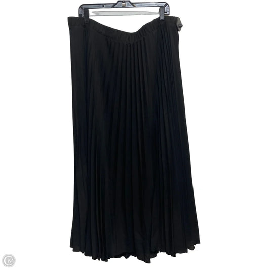 Skirt Maxi By Lane Bryant In Black, Size: 3x