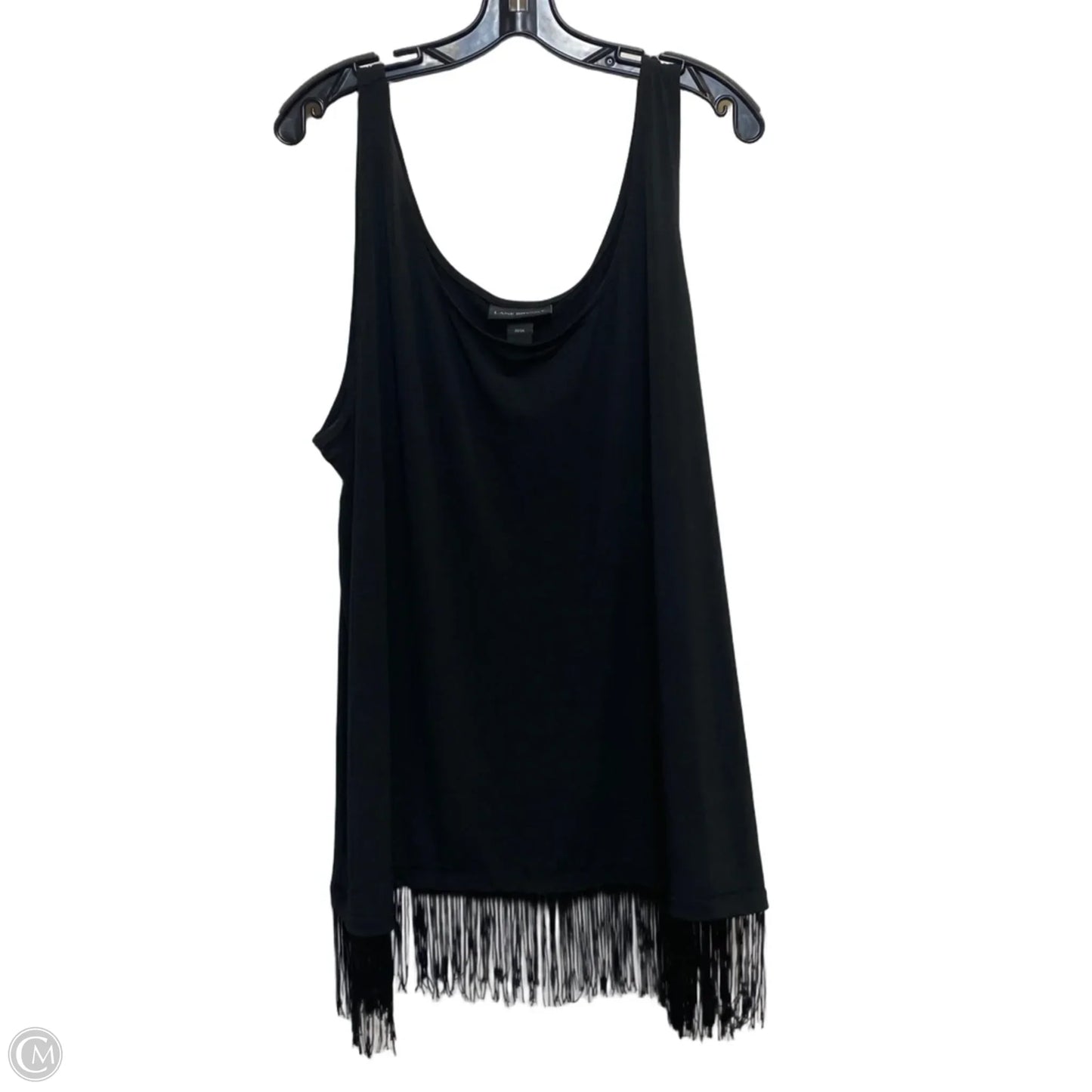 Top Sleeveless By Lane Bryant In Black, Size: 3x