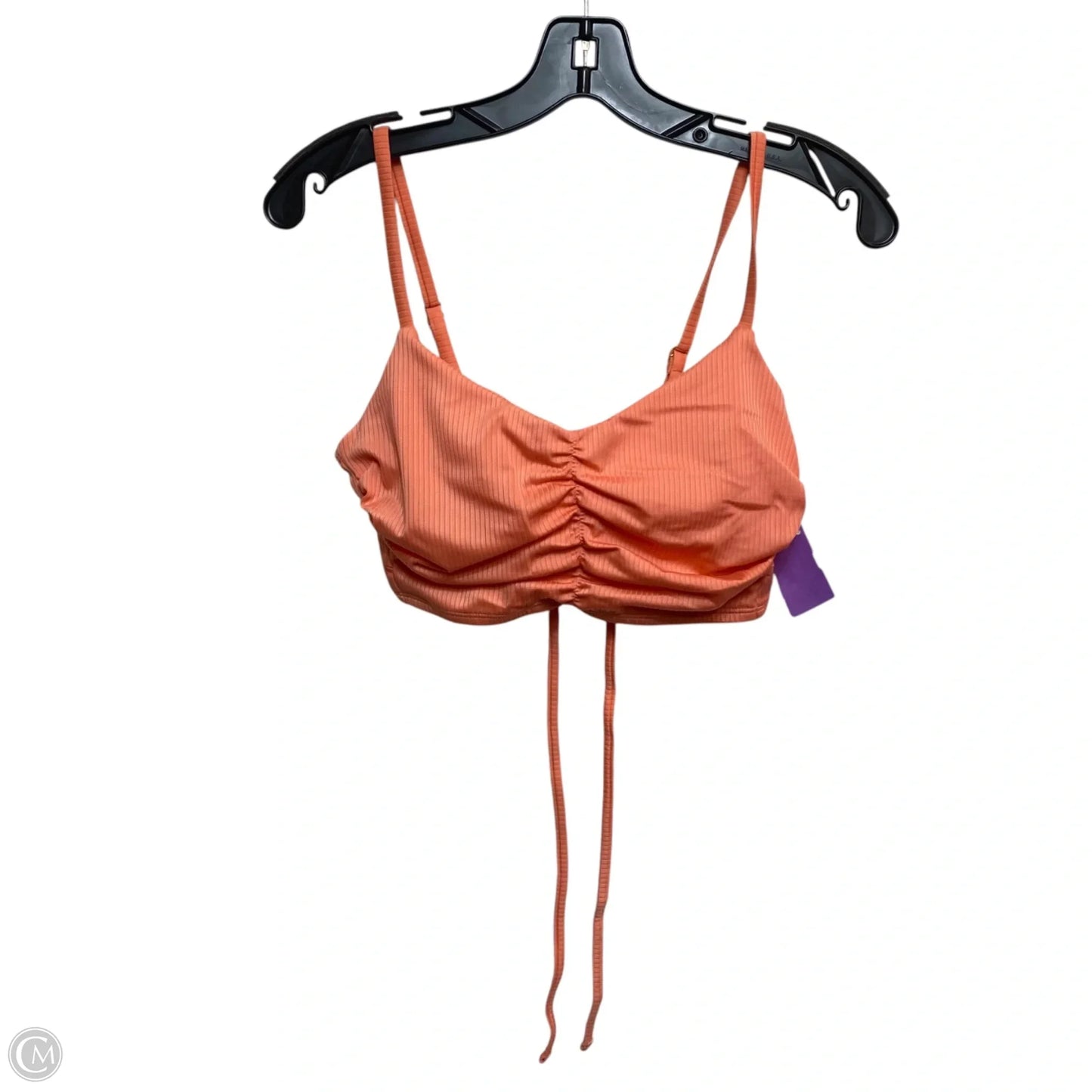 Swimsuit Top By Shade & Shore In Orange, Size: M