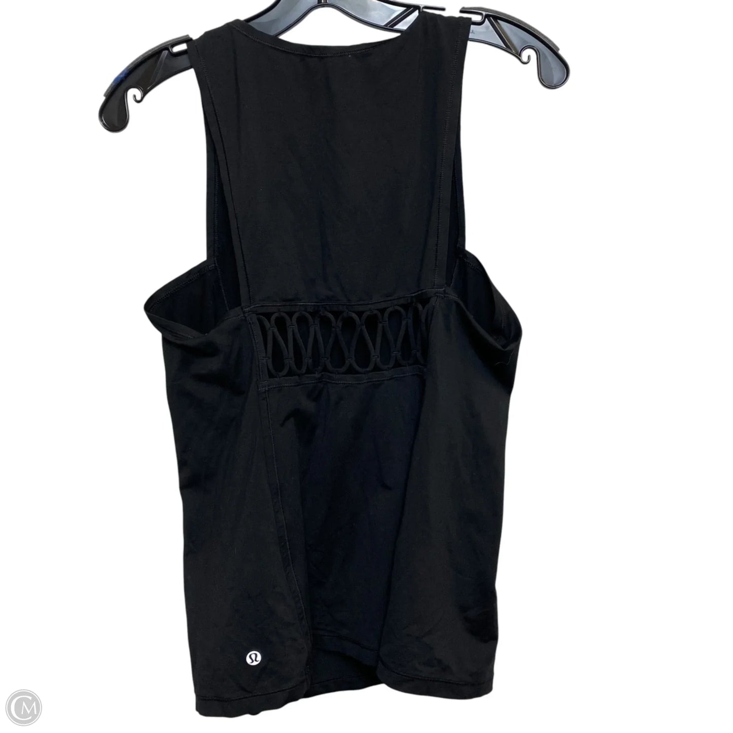 Athletic Tank Top By Lululemon In Black, Size: M