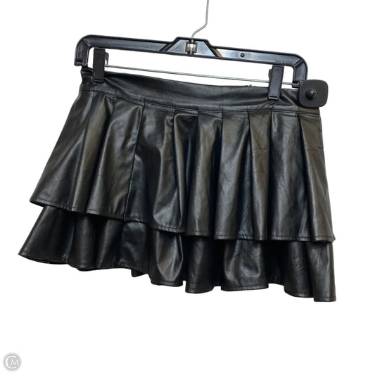 Skirt Mini & Short By Shein In Black, Size: L