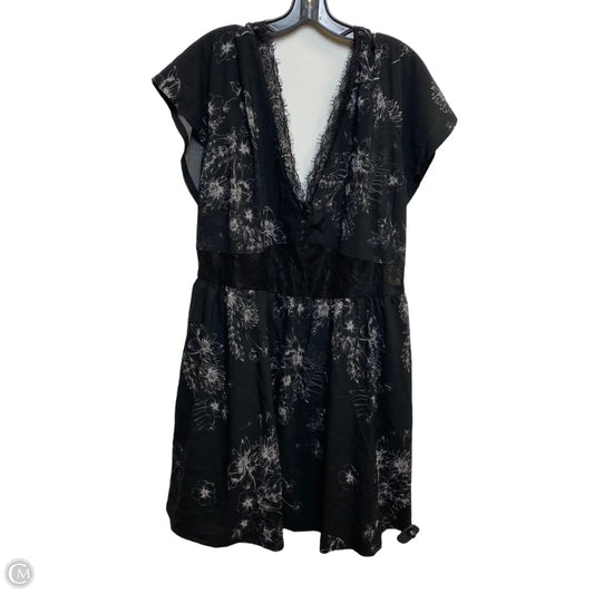 Dress Casual Short By Torrid In Black, Size: 1x