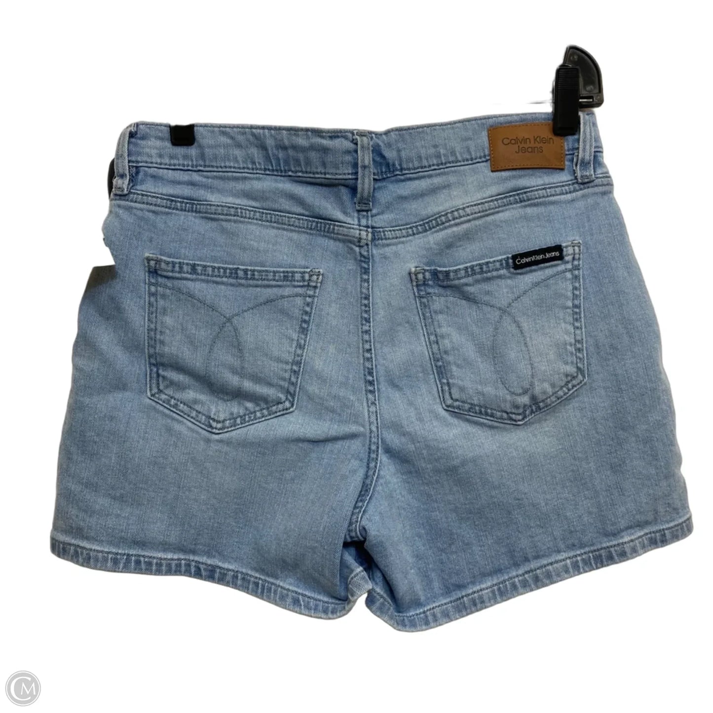 Shorts By Calvin Klein In Blue Denim, Size: 6