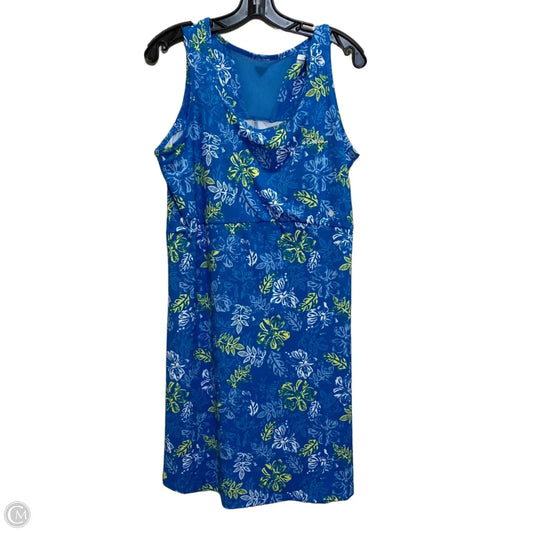 Athletic Dress By Columbia In Blue, Size: 1x