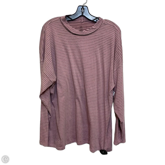 Top Long Sleeve By We The Free In Pink, Size: L