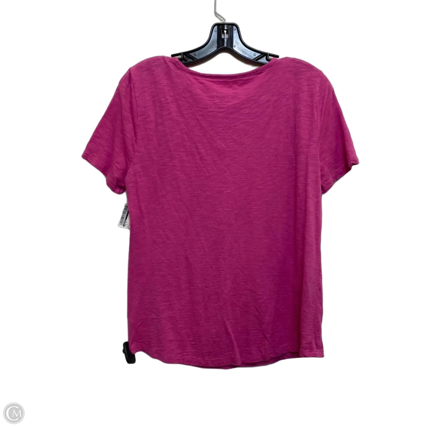 Top Short Sleeve By Talbots In Pink, Size: M