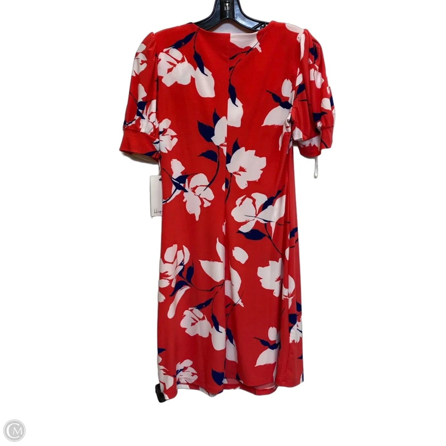 Dress Casual Short By Harper Rose In Red & White, Size: S