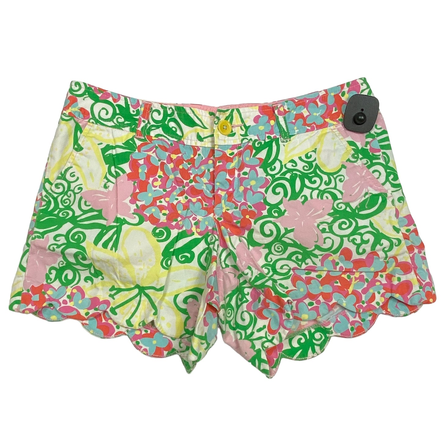 Green Shorts Designer Lilly Pulitzer, Size 6