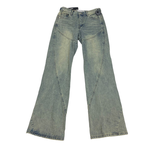Blue Denim Jeans Straight Fashion Nova, Size S