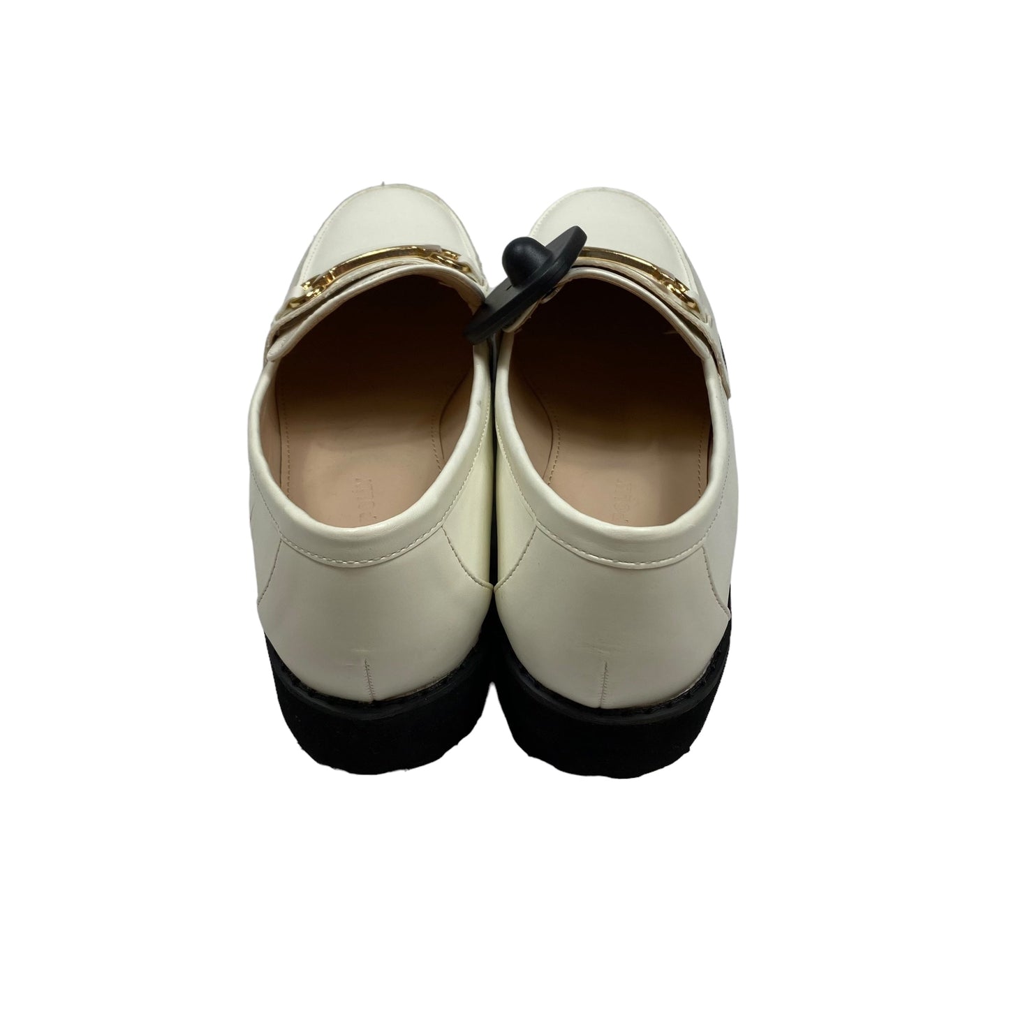 Cream Shoes Flats Princess Polly, Size 9