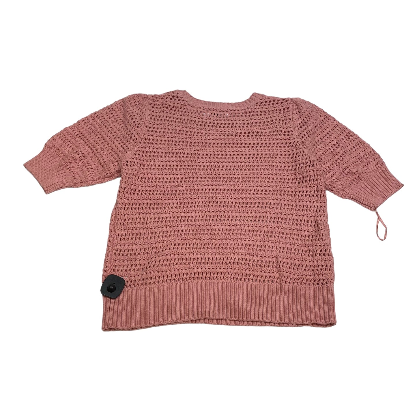 Pink Sweater Short Sleeve Sonoma, Size L