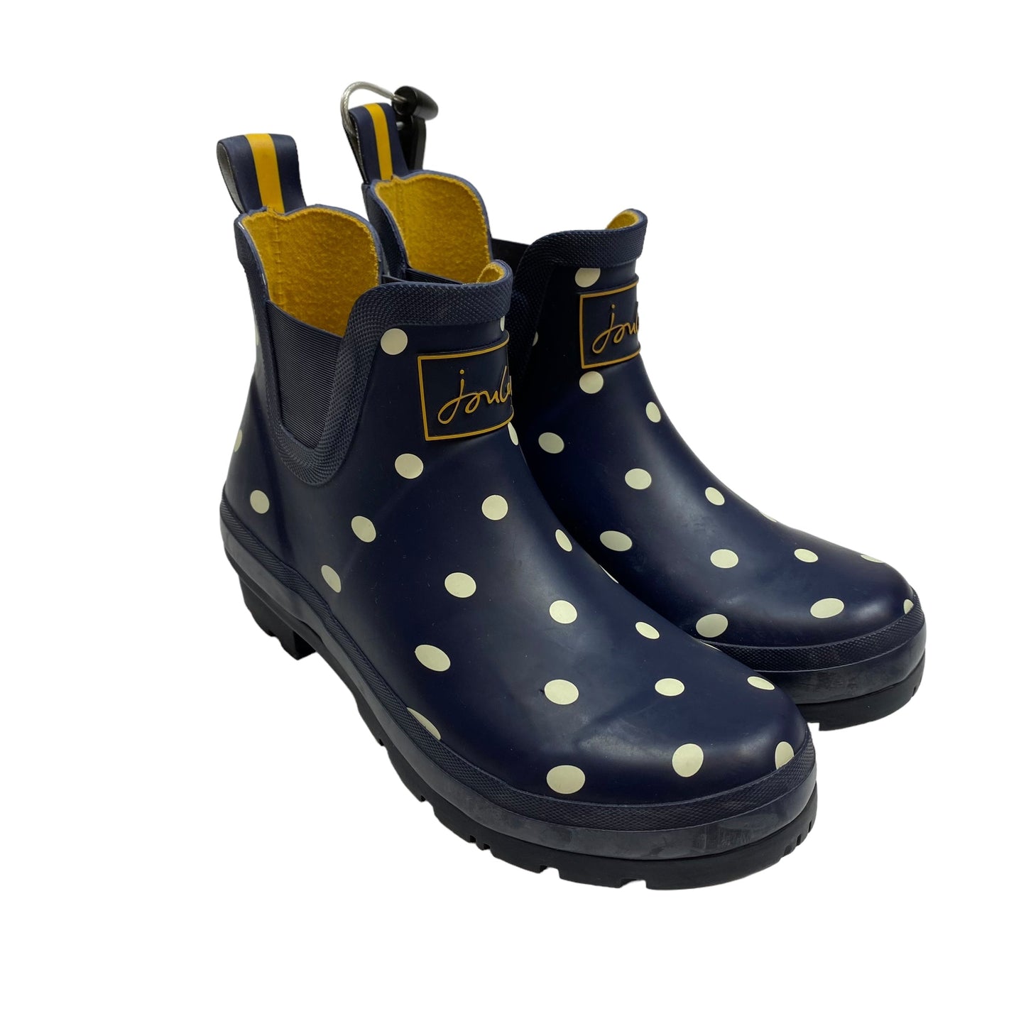 Navy Boots Rain Joules, Size 6