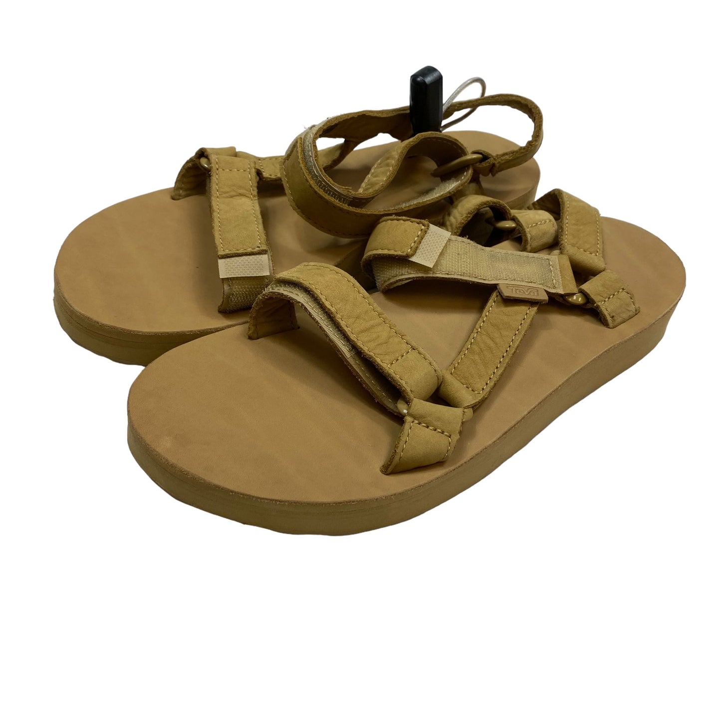 Sandals Flats By Teva In Brown, Size: 9