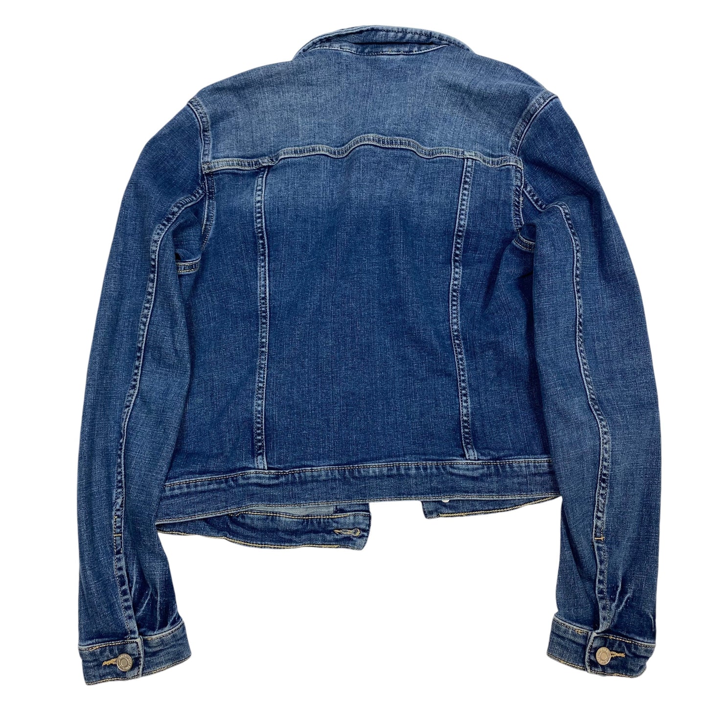 Jacket Denim By H&m In Blue Denim, Size: M