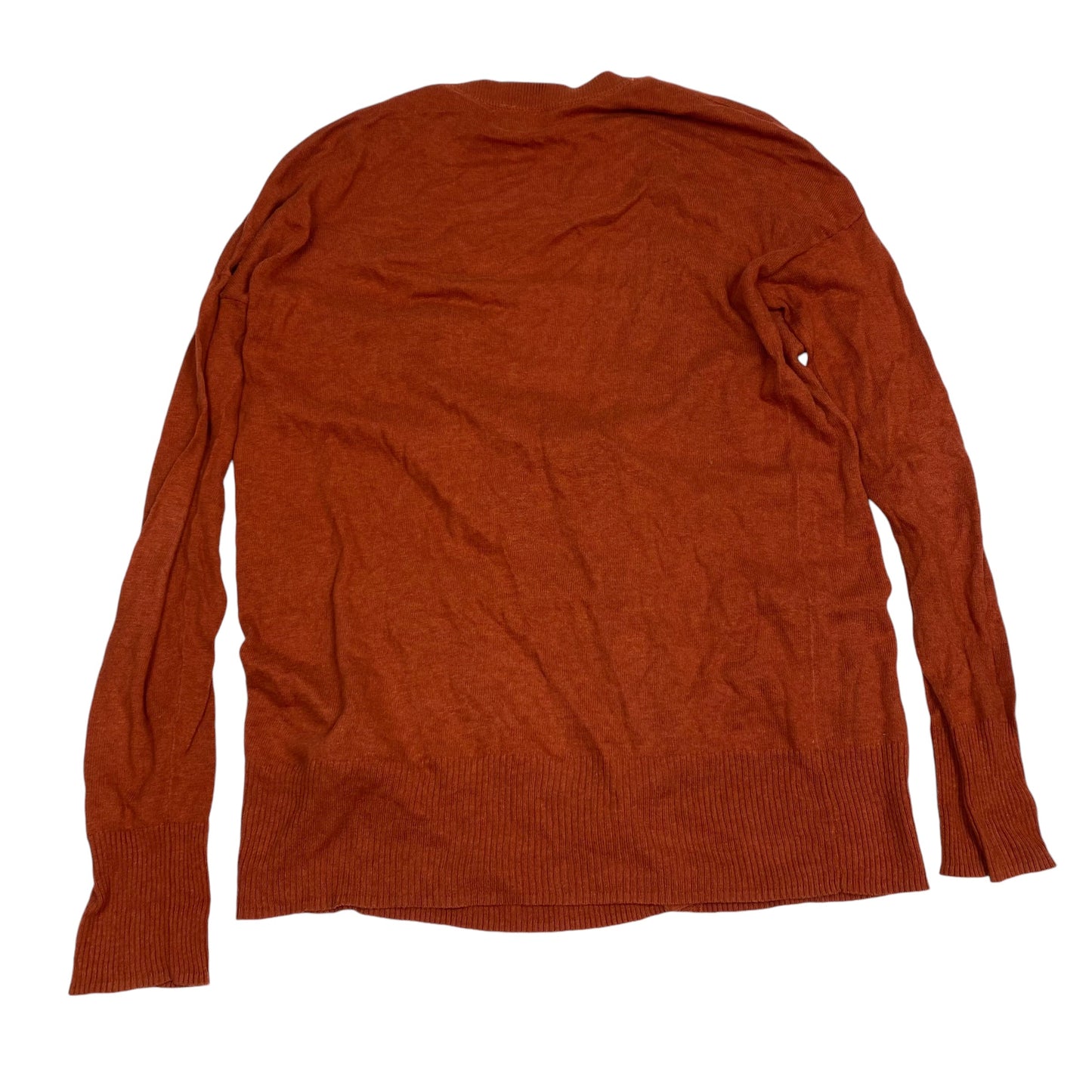 Cardigan By Mossimo In Orange, Size: M