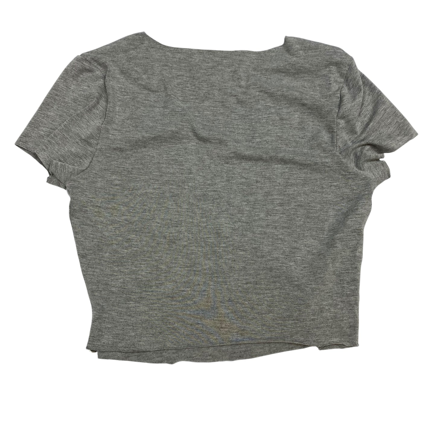 Top Short Sleeve Basic By All the Ways In Grey, Size: Xs