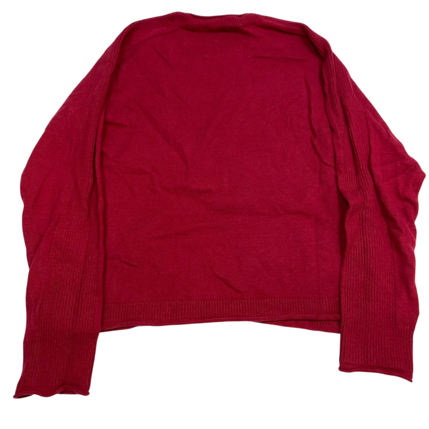 Sweater By Lucky Brand In Red, Size: S