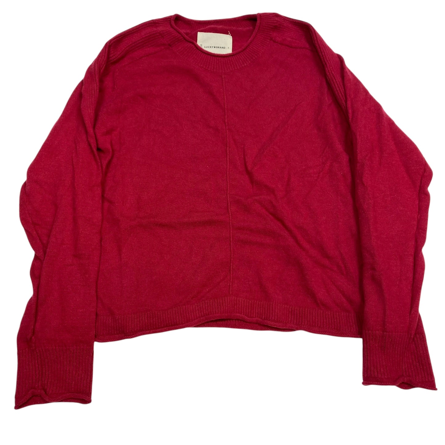 Sweater By Lucky Brand In Red, Size: S