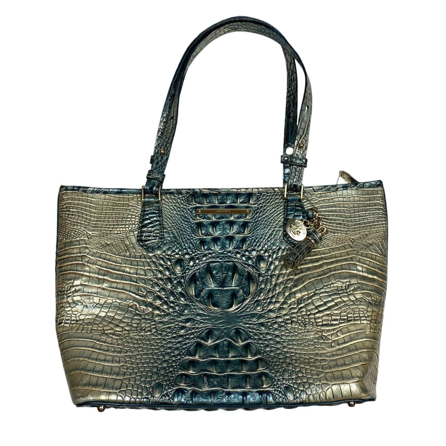 Handbag Designer By Brahmin, Size: Large