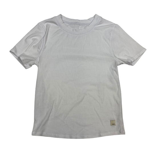 Top Short Sleeve By Clothes Mentor In White, Size: Xs