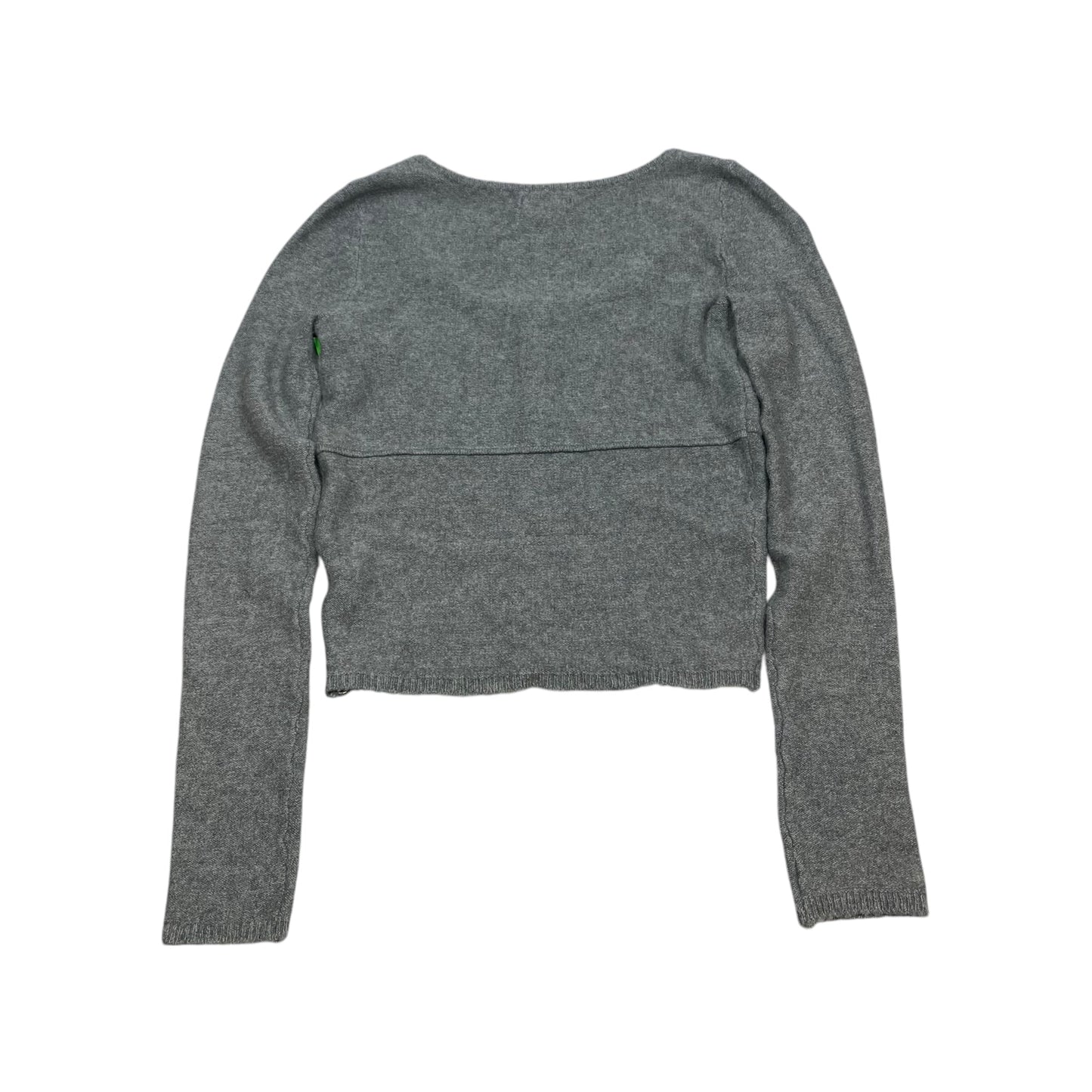 Top Long Sleeve By American Eagle In Grey, Size: M