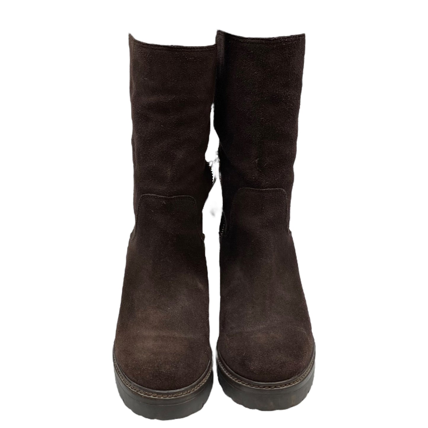 Boots Designer By Michael Kors In Brown, Size: 6