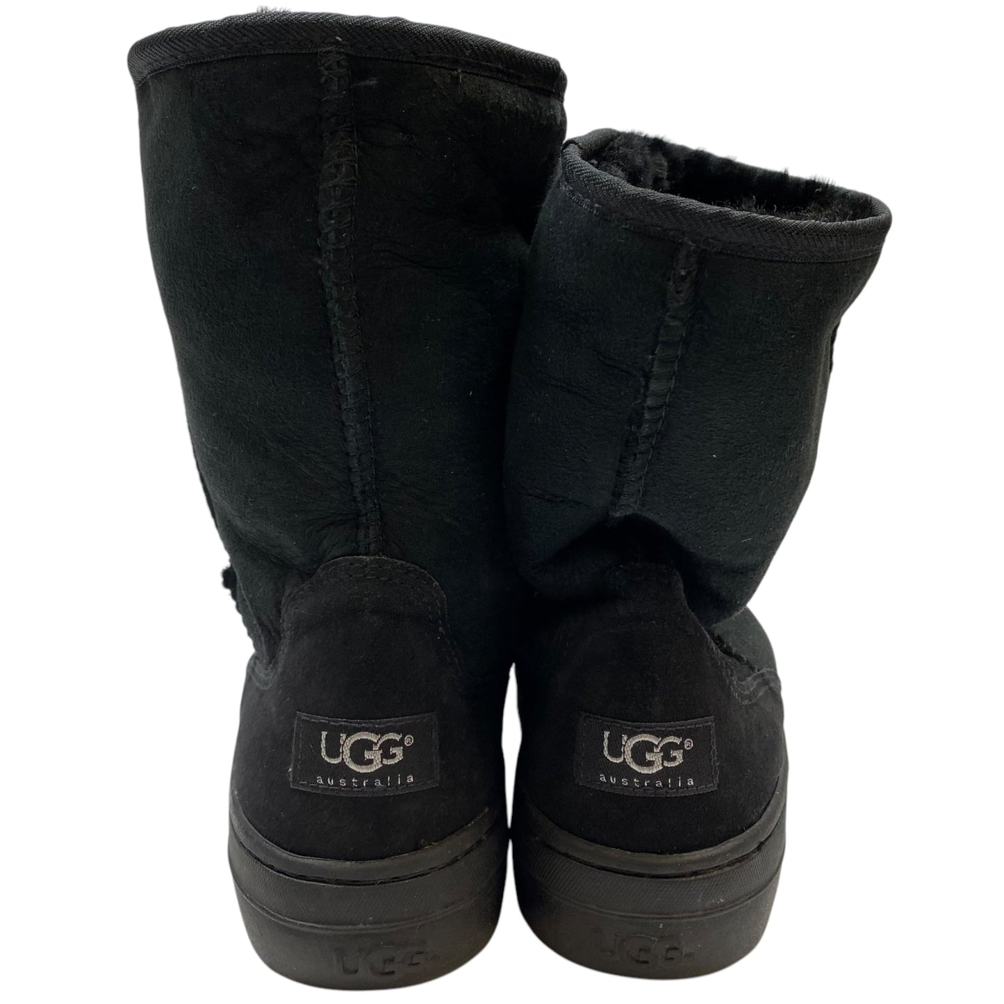 Boots Designer By Ugg In Black, Size: 9