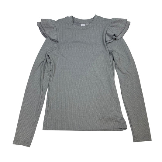 Top Long Sleeve By Gap In Silver, Size: Xs