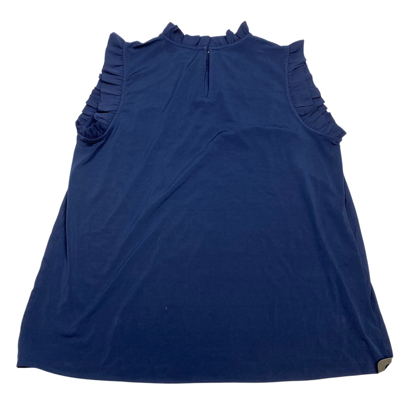 Top Sleeveless By Ann Taylor In Navy, Size: L