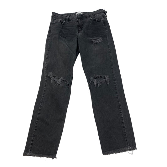 Black Denim Jeans Skinny Clothes Mentor, Size 2