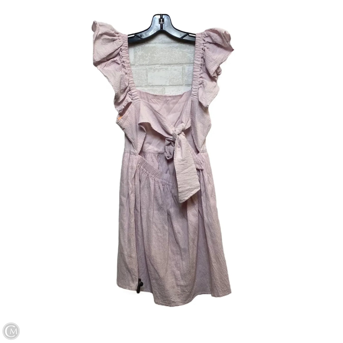 Dress Casual Short By Mi Ami In Pink, Size: M