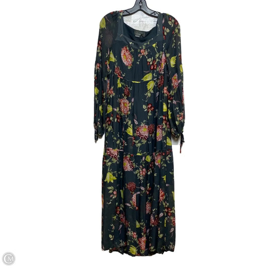 Dress Casual Maxi By Anthropologie In Green, Size: S