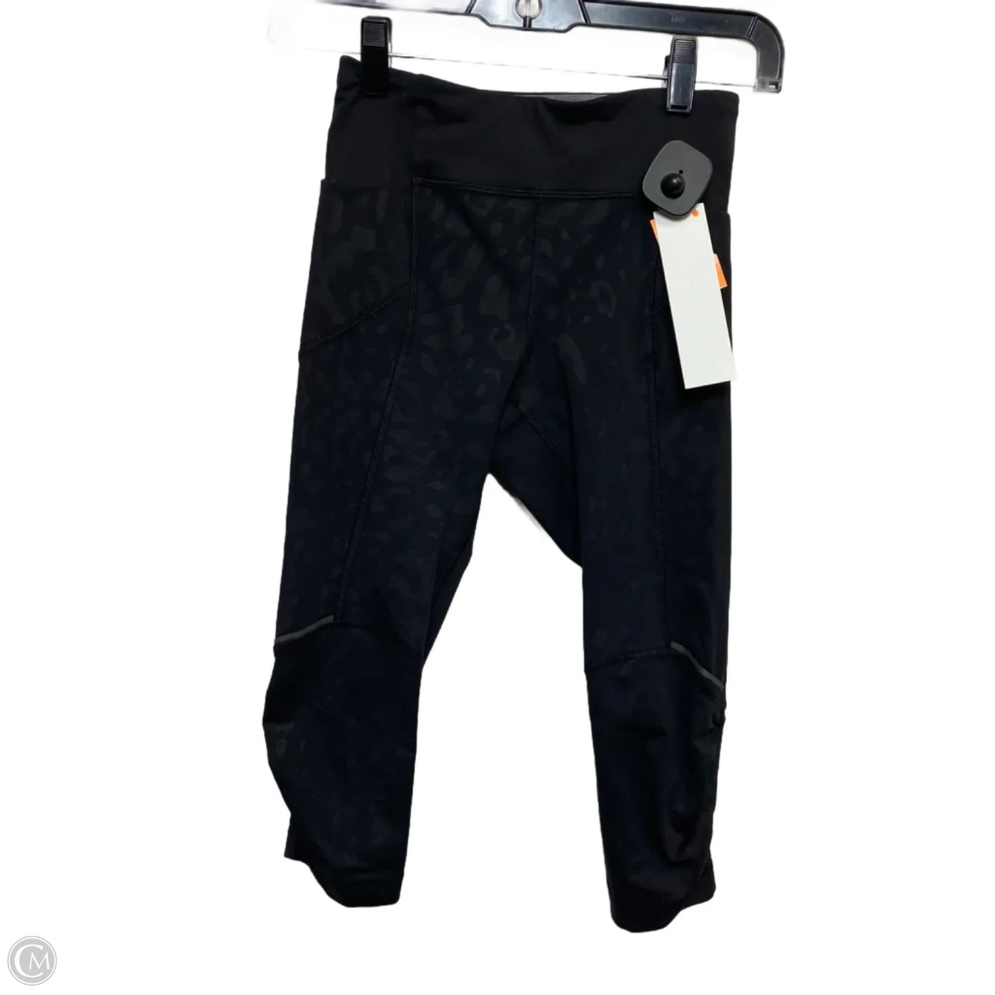 Athletic Capris By Lululemon In Black, Size: Xs