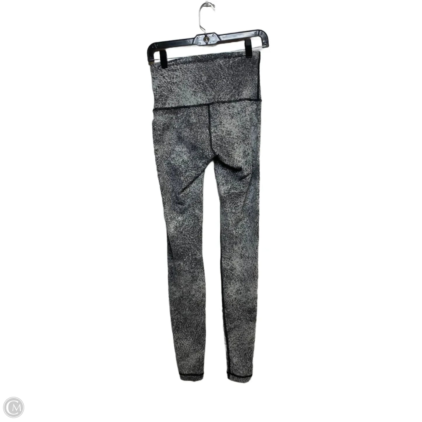 Athletic Leggings Designer By Lululemon In Grey, Size: S
