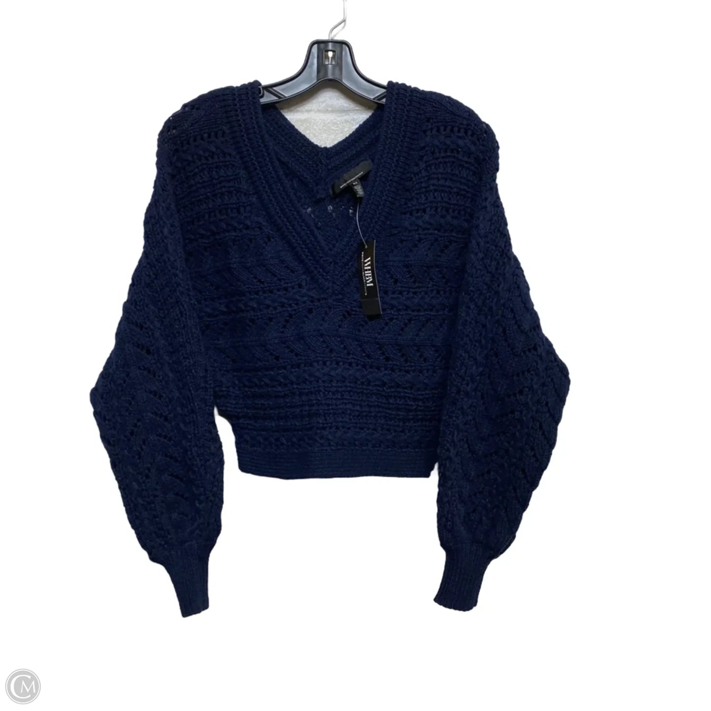 Sweater By White House Black Market In Navy, Size: Xs