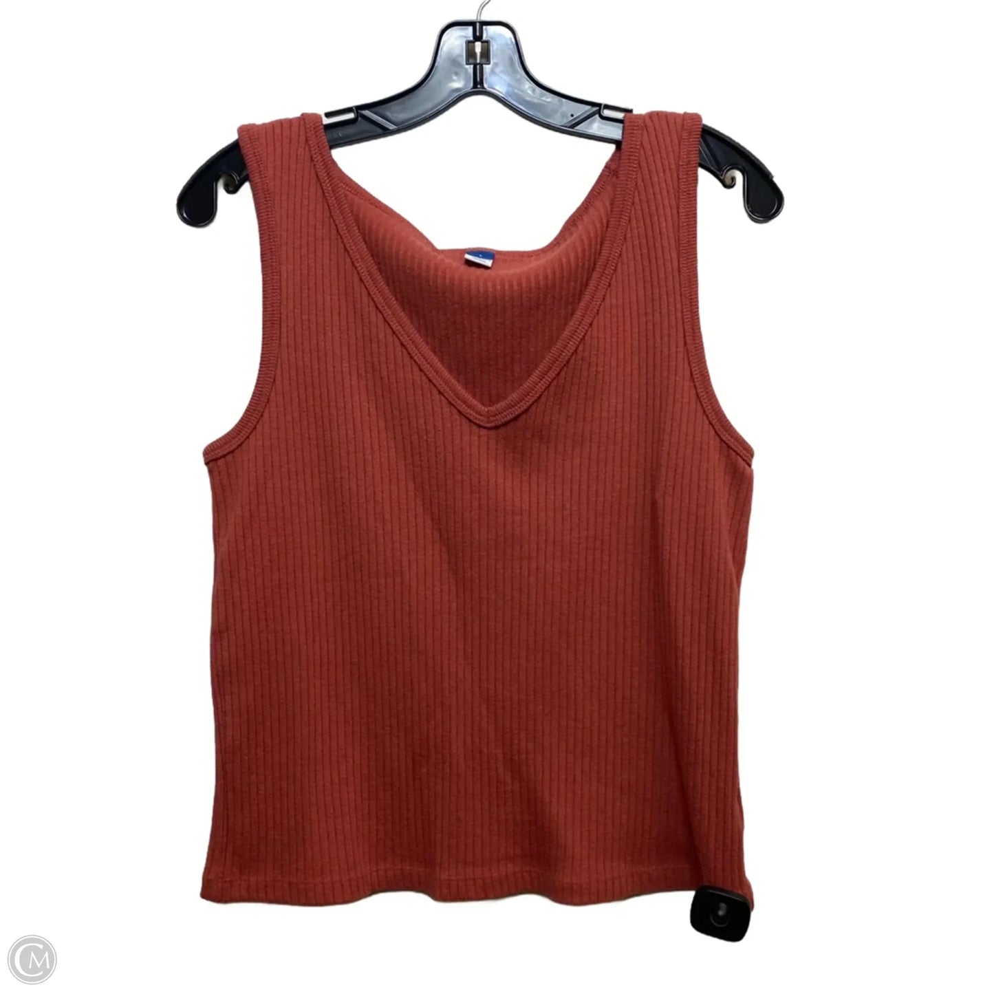 Top Sleeveless Basic By Old Navy In Red, Size: L